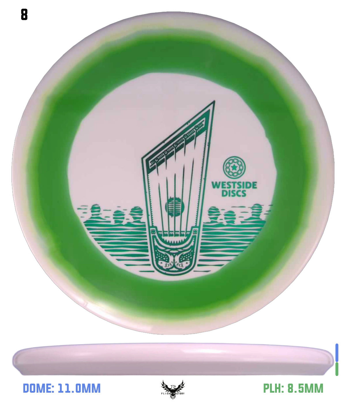 Westside Discs Tournament Ring Harp