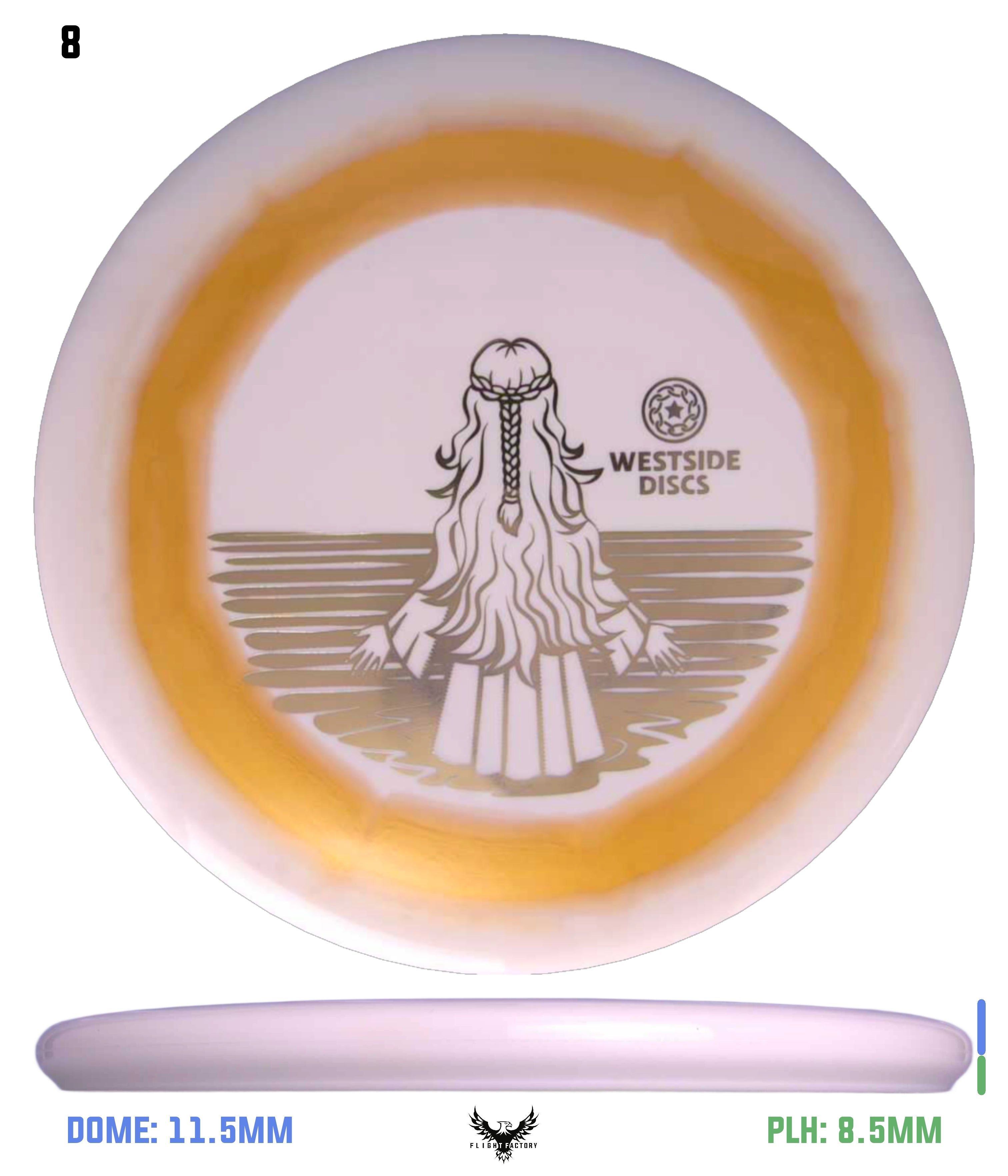 Westside Tournament Ring Maiden - Flight Factory Discs