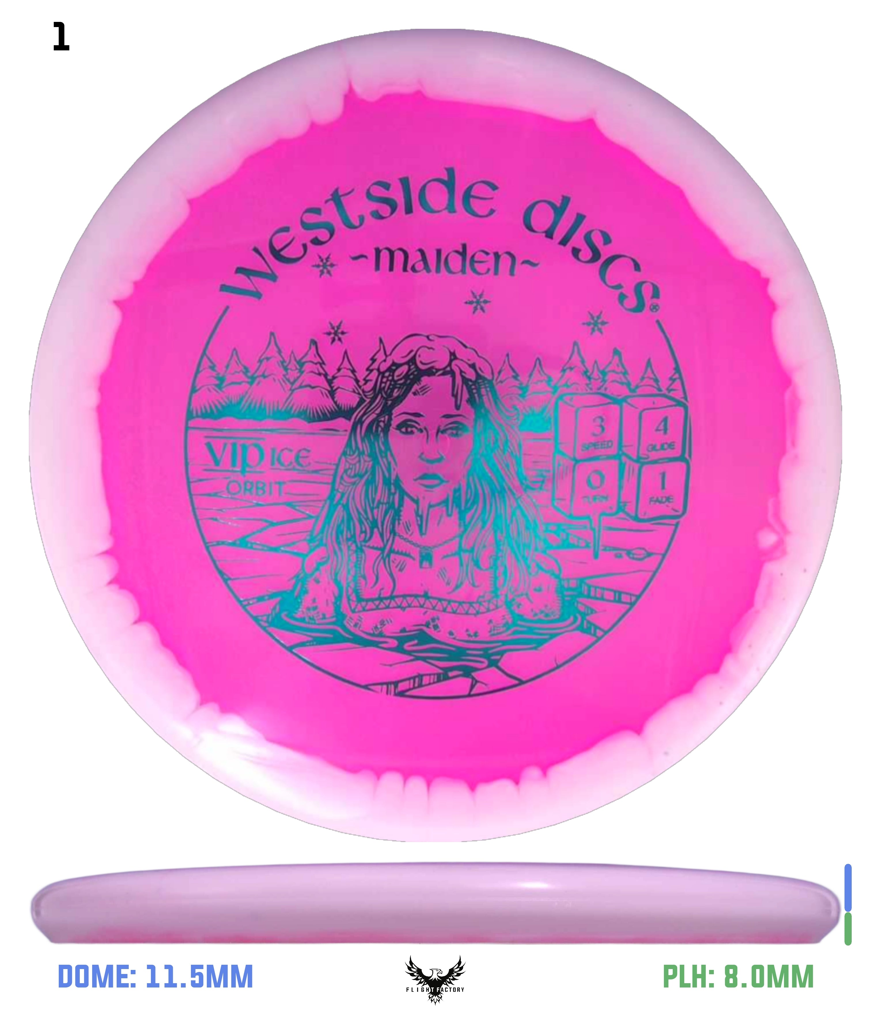 Westside VIP-Ice Orbit Maiden - Freeze - Flight Factory Discs