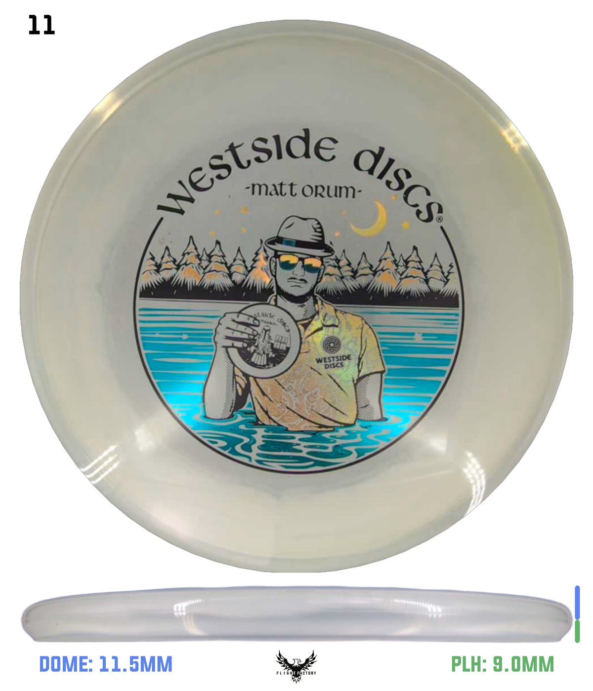 Westside Discs VIP-X Moonshine Ring Maiden - Matt Orum Team Series 2026