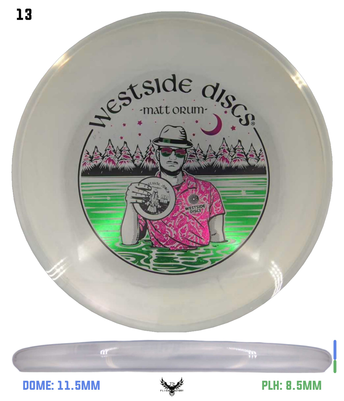 Westside Discs VIP-X Moonshine Ring Maiden - Matt Orum Team Series 2026