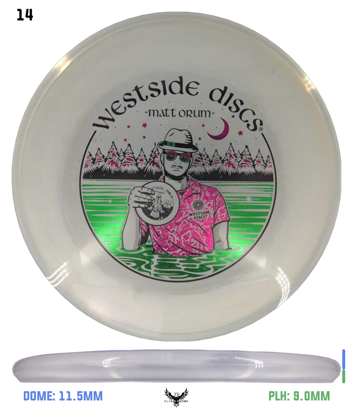 Westside Discs VIP-X Moonshine Ring Maiden - Matt Orum Team Series 2026