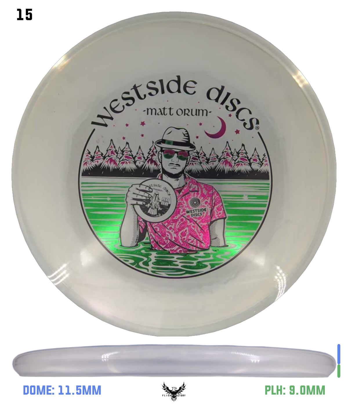 Westside Discs VIP-X Moonshine Ring Maiden - Matt Orum Team Series 2026