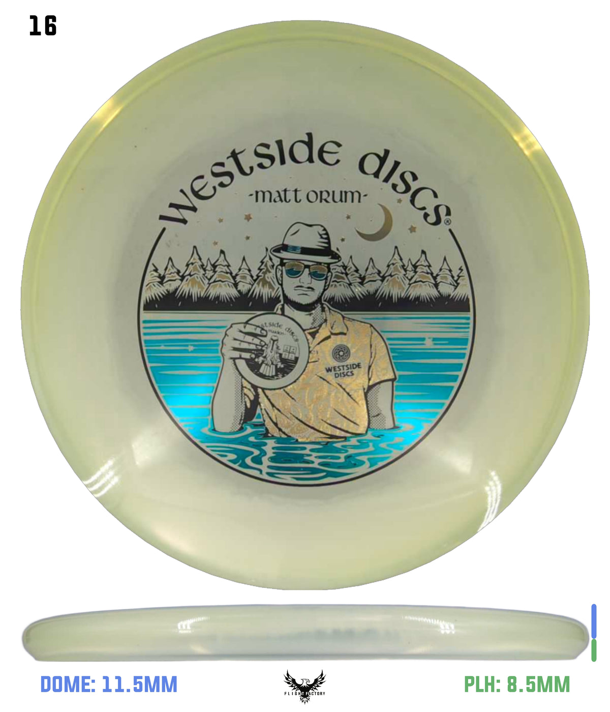 Westside Discs VIP-X Moonshine Ring Maiden - Matt Orum Team Series 2026