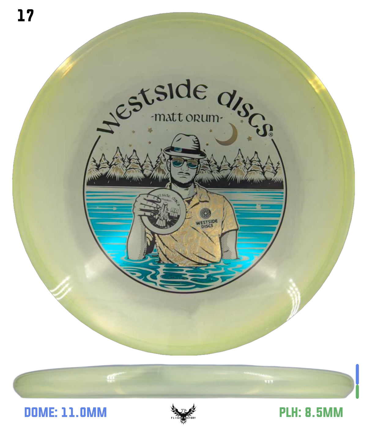 Westside Discs VIP-X Moonshine Ring Maiden - Matt Orum Team Series 2026