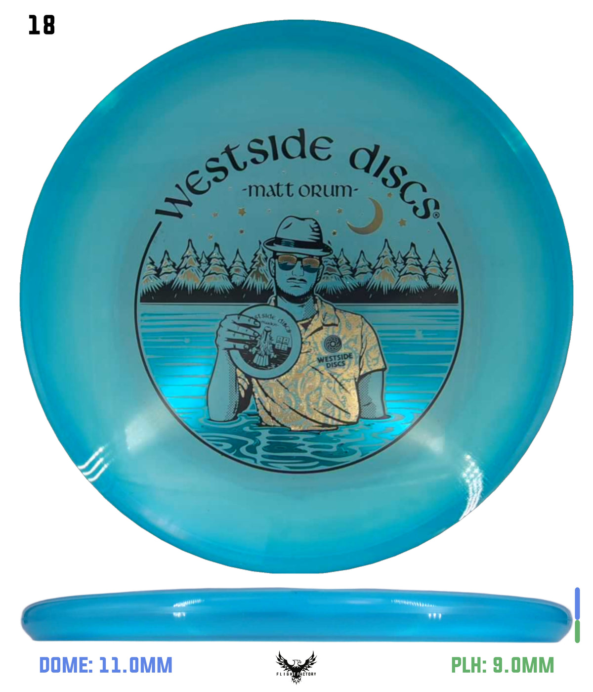 Westside Discs VIP-X Moonshine Ring Maiden - Matt Orum Team Series 2026