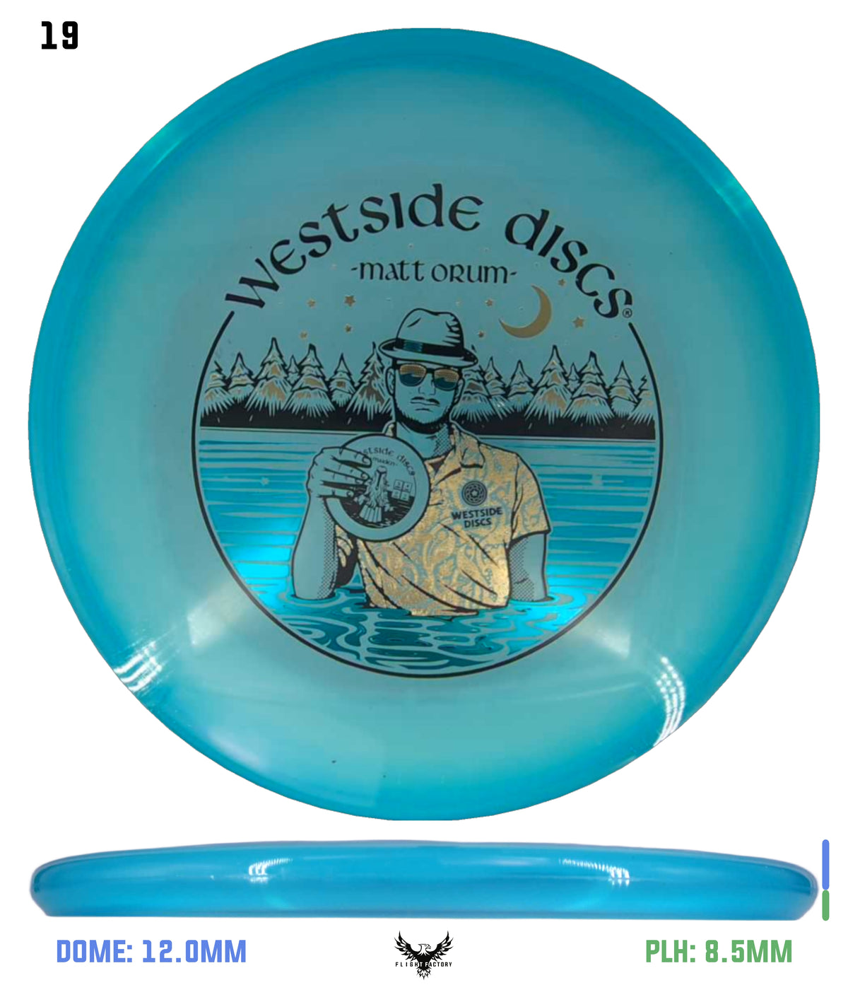 Westside Discs VIP-X Moonshine Ring Maiden - Matt Orum Team Series 2026