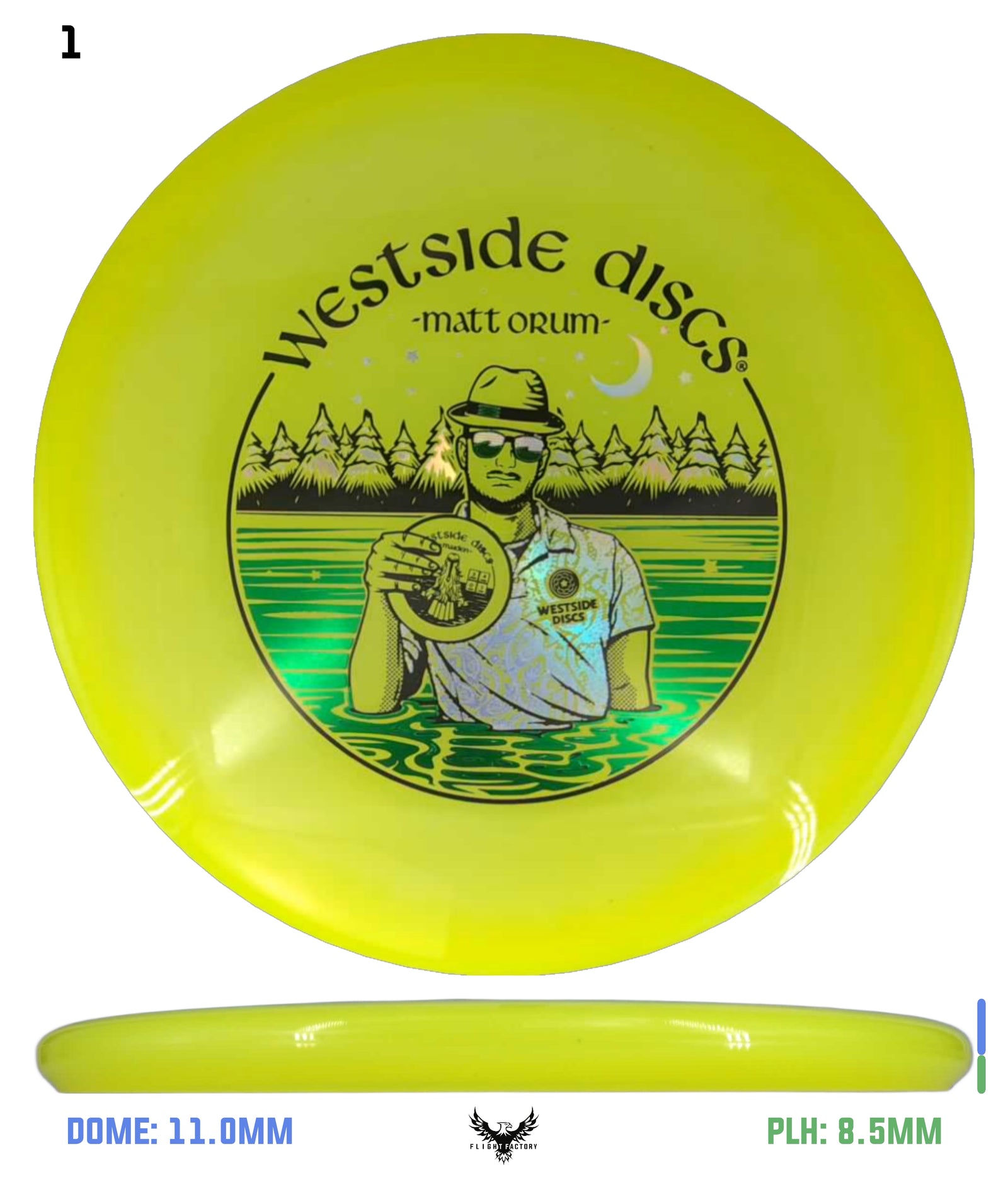 Westside Discs VIP-X Moonshine Ring Maiden - Matt Orum Team Series 2026