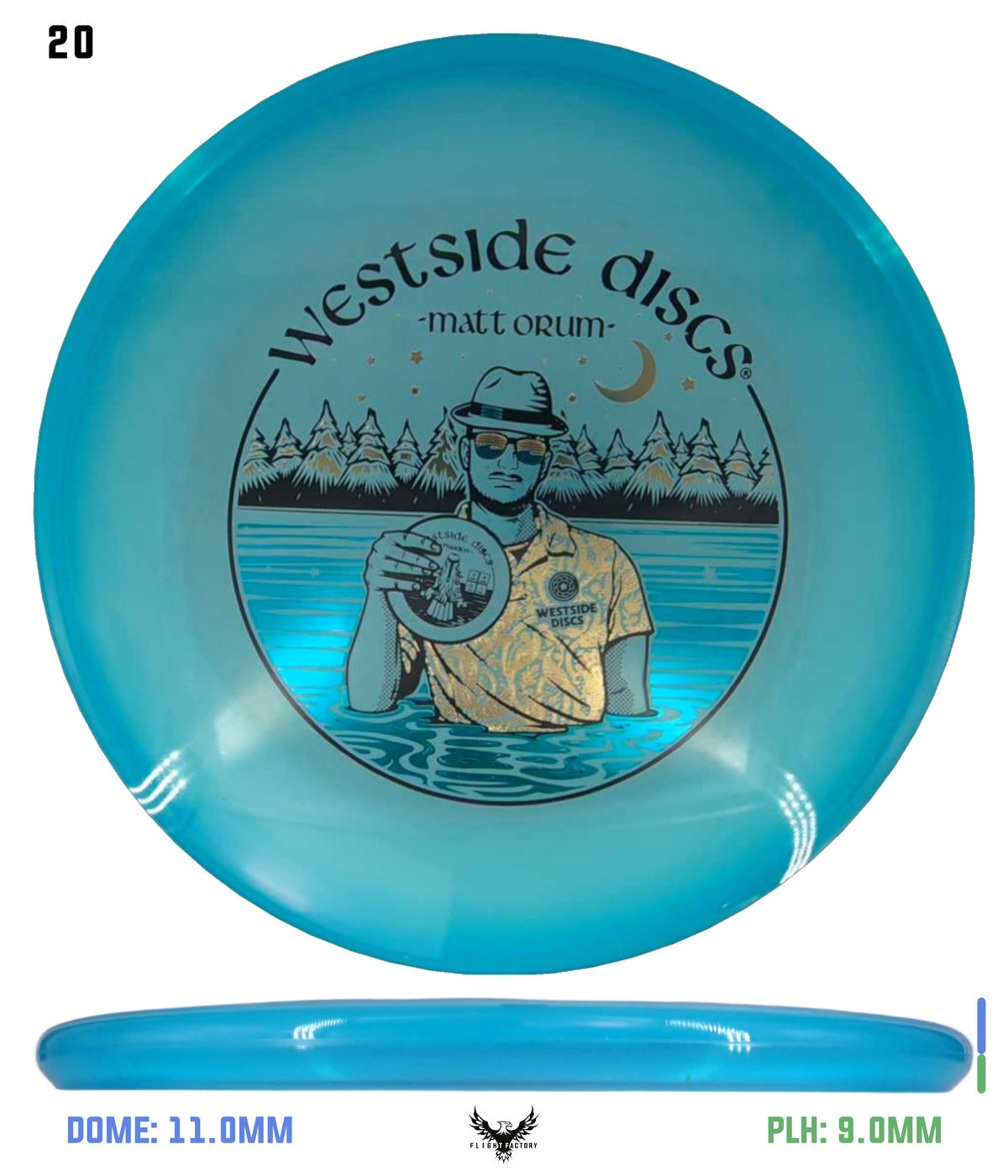 Westside Discs VIP-X Moonshine Ring Maiden - Matt Orum Team Series 2026