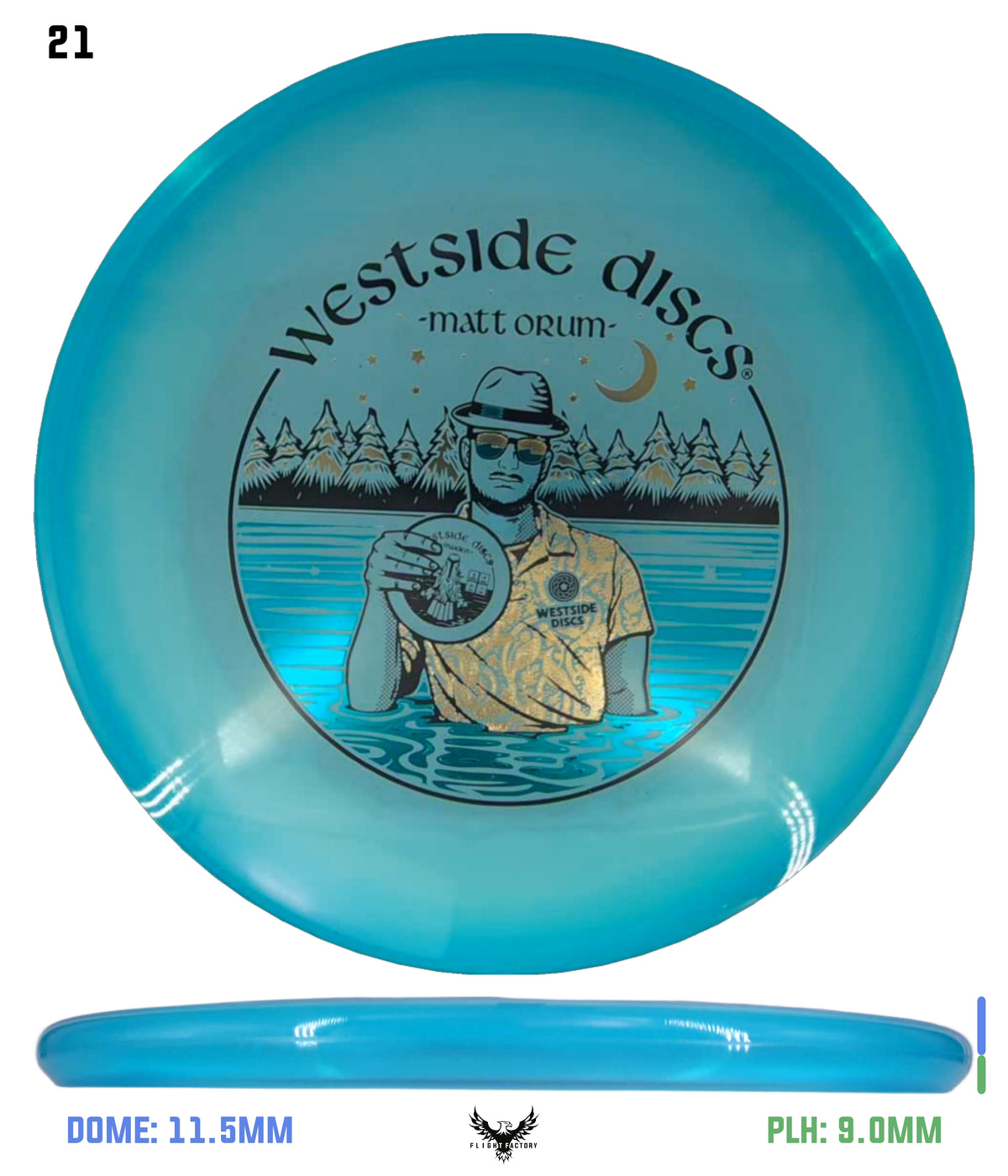 Westside Discs VIP-X Moonshine Ring Maiden - Matt Orum Team Series 2026