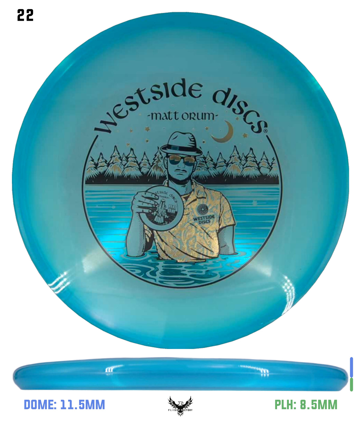 Westside Discs VIP-X Moonshine Ring Maiden - Matt Orum Team Series 2026