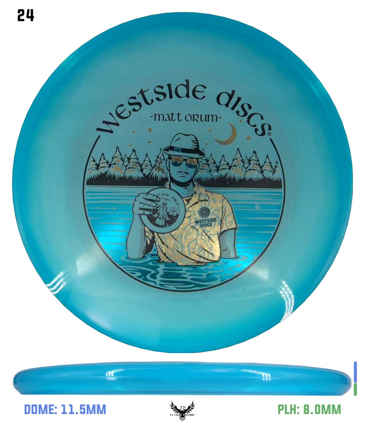 Westside Discs VIP-X Moonshine Ring Maiden - Matt Orum Team Series 2026