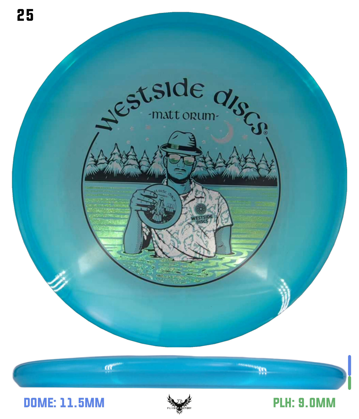Westside Discs VIP-X Moonshine Ring Maiden - Matt Orum Team Series 2026