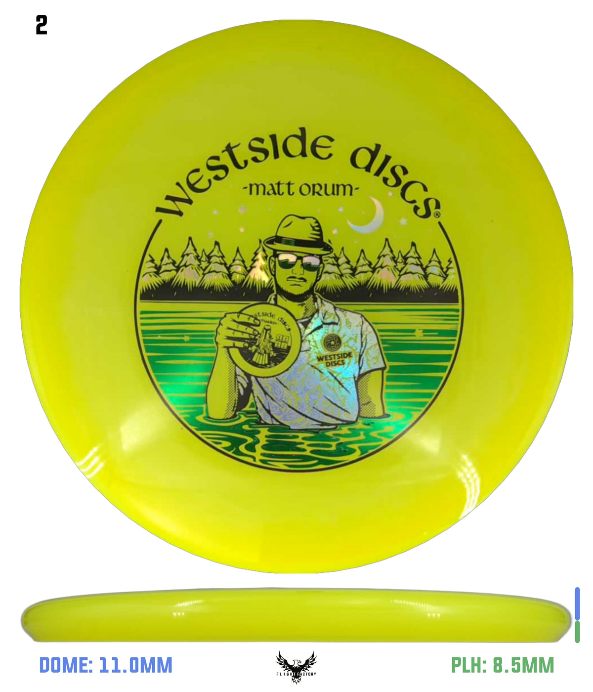 Westside Discs VIP-X Moonshine Ring Maiden - Matt Orum Team Series 2026