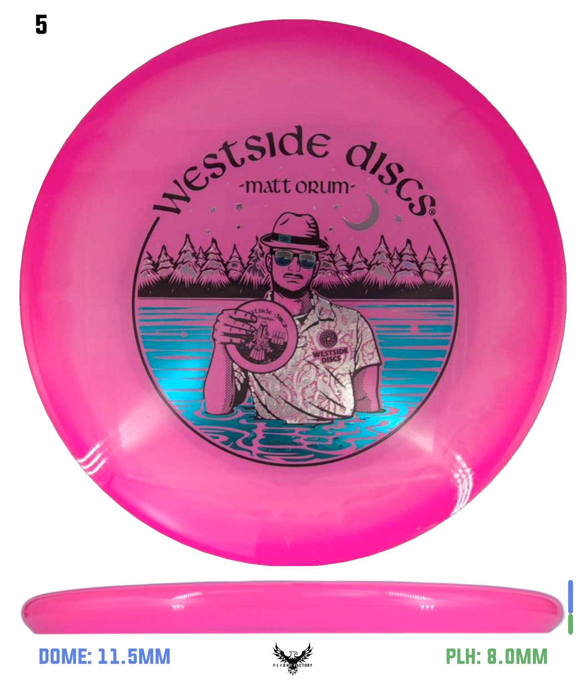 Westside Discs VIP-X Moonshine Ring Maiden - Matt Orum Team Series 2026