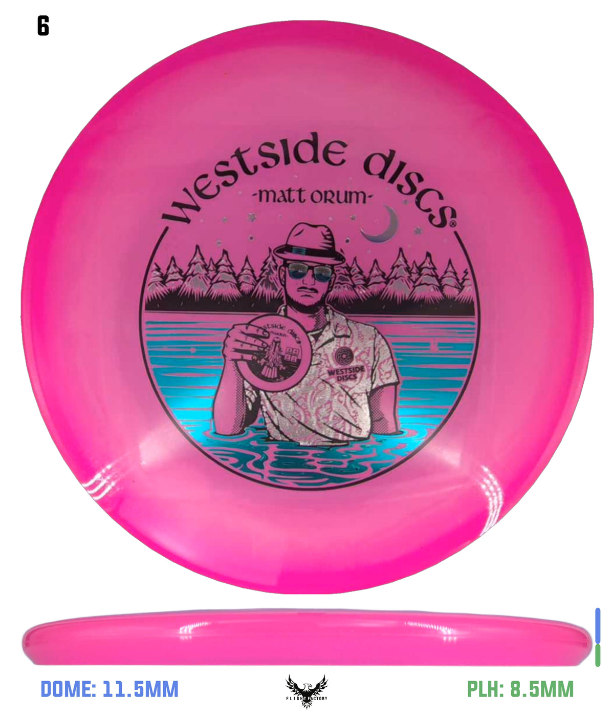 Westside Discs VIP-X Moonshine Ring Maiden - Matt Orum Team Series 2026