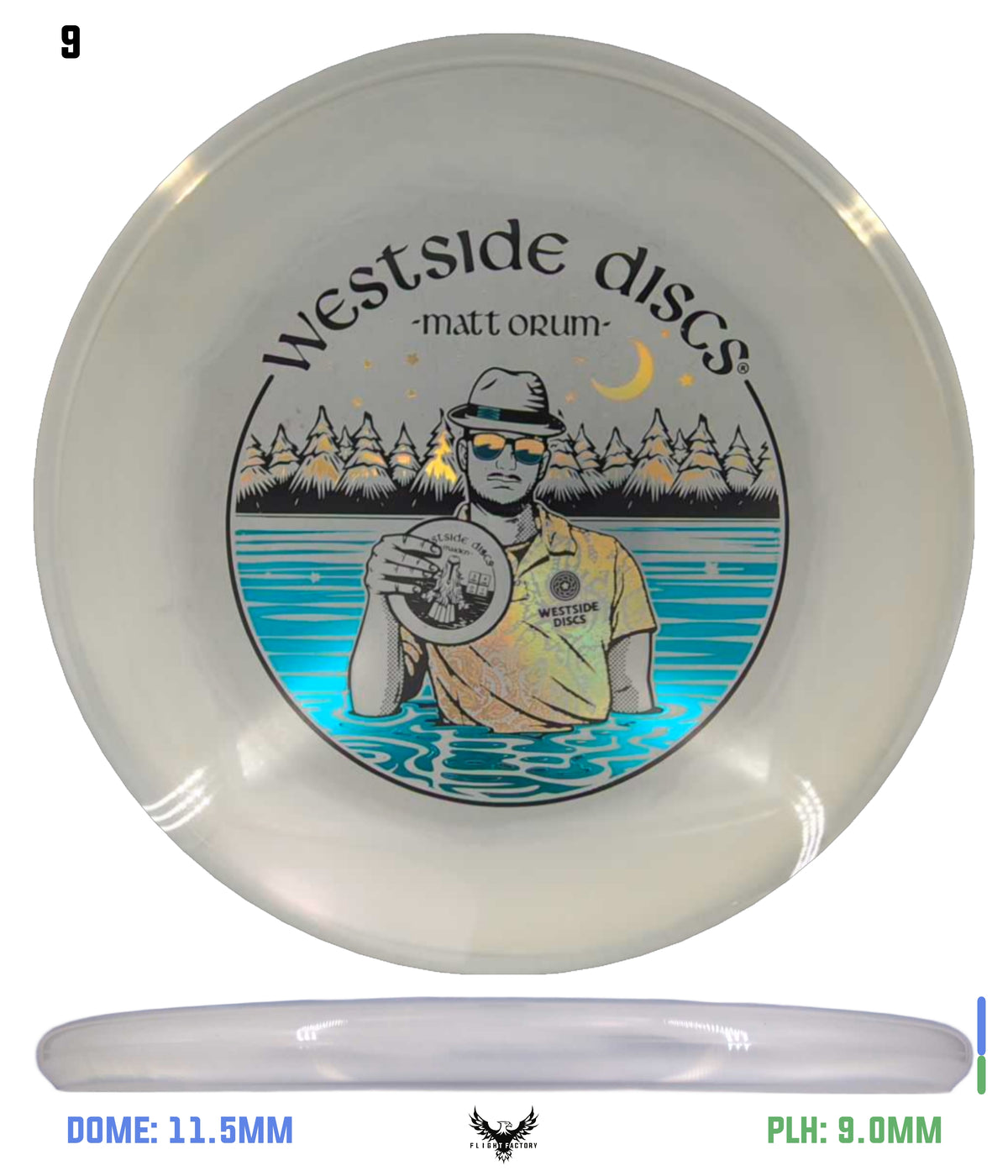Westside Discs VIP-X Moonshine Ring Maiden - Matt Orum Team Series 2026