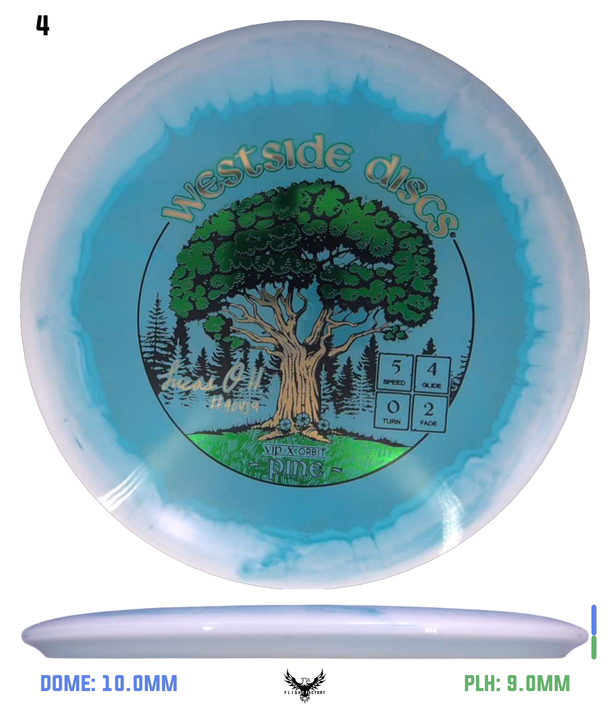 Westside Discs VIP-X Orbit Pine - Lucas Oberholtzer Hess 2026 Team Series