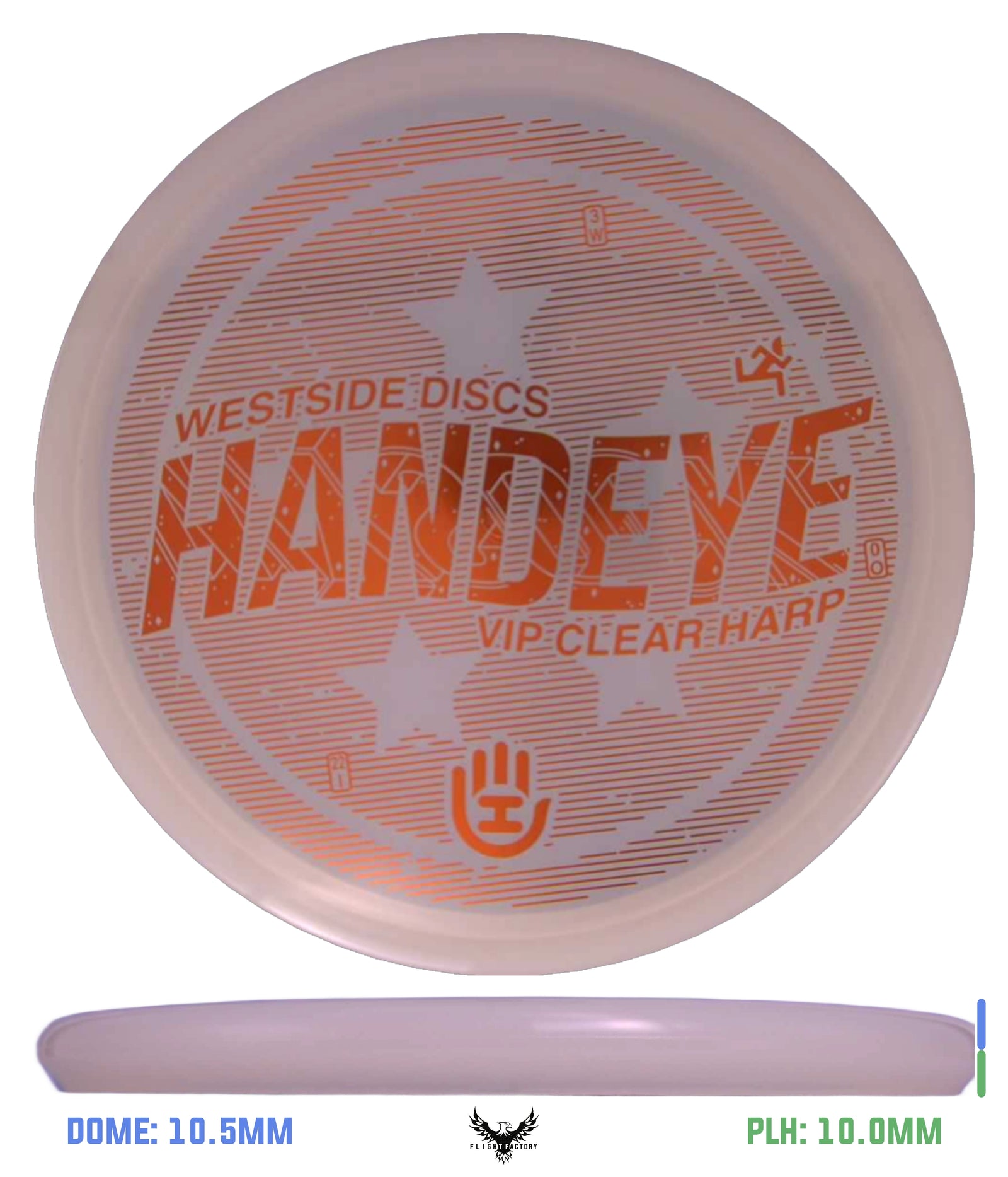 Westside Discs VIP Harp - HSCo Sub Box Clear Harp