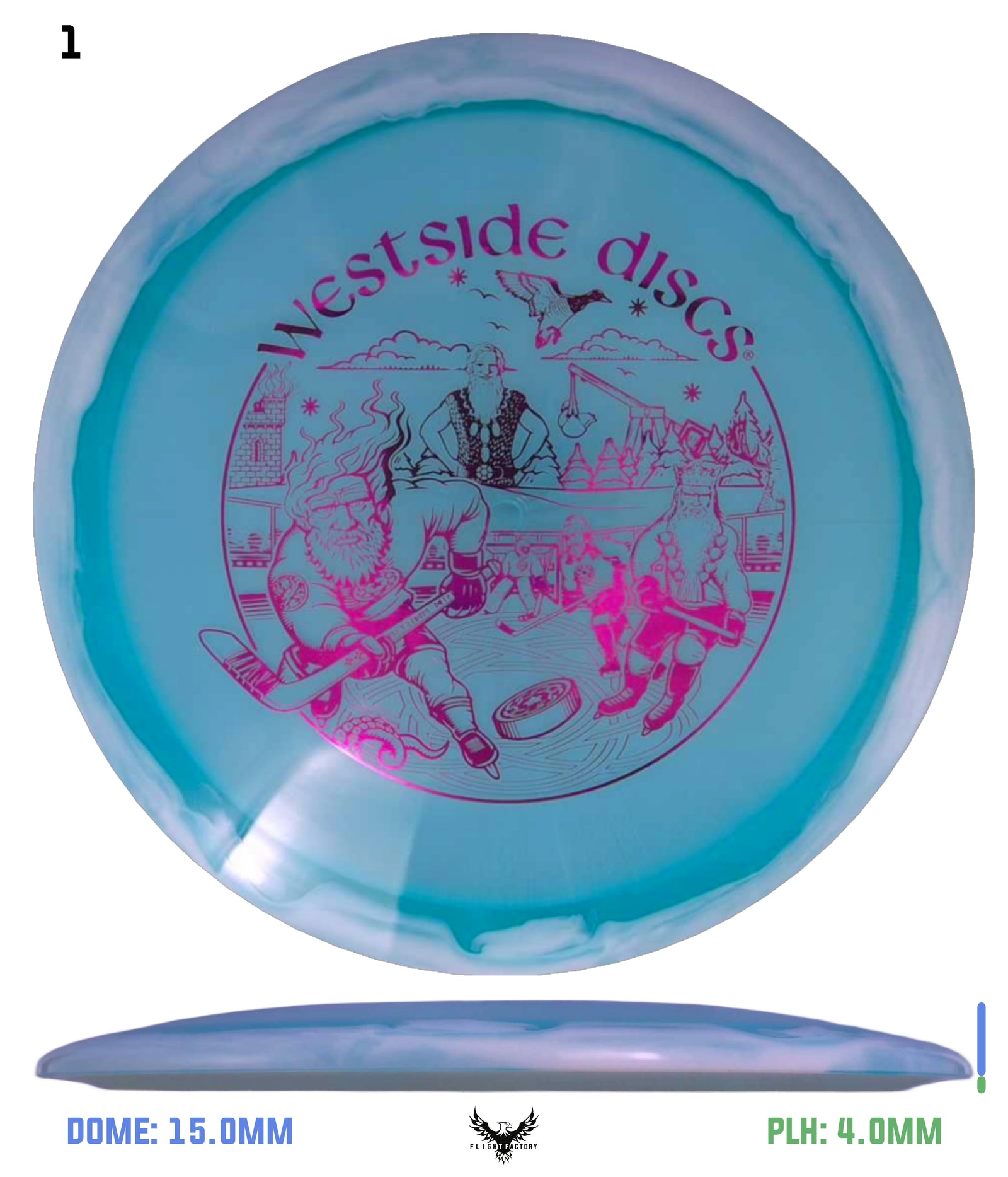 Westside Discs Vip-Ice Orbit Sampo - Westside Hockey