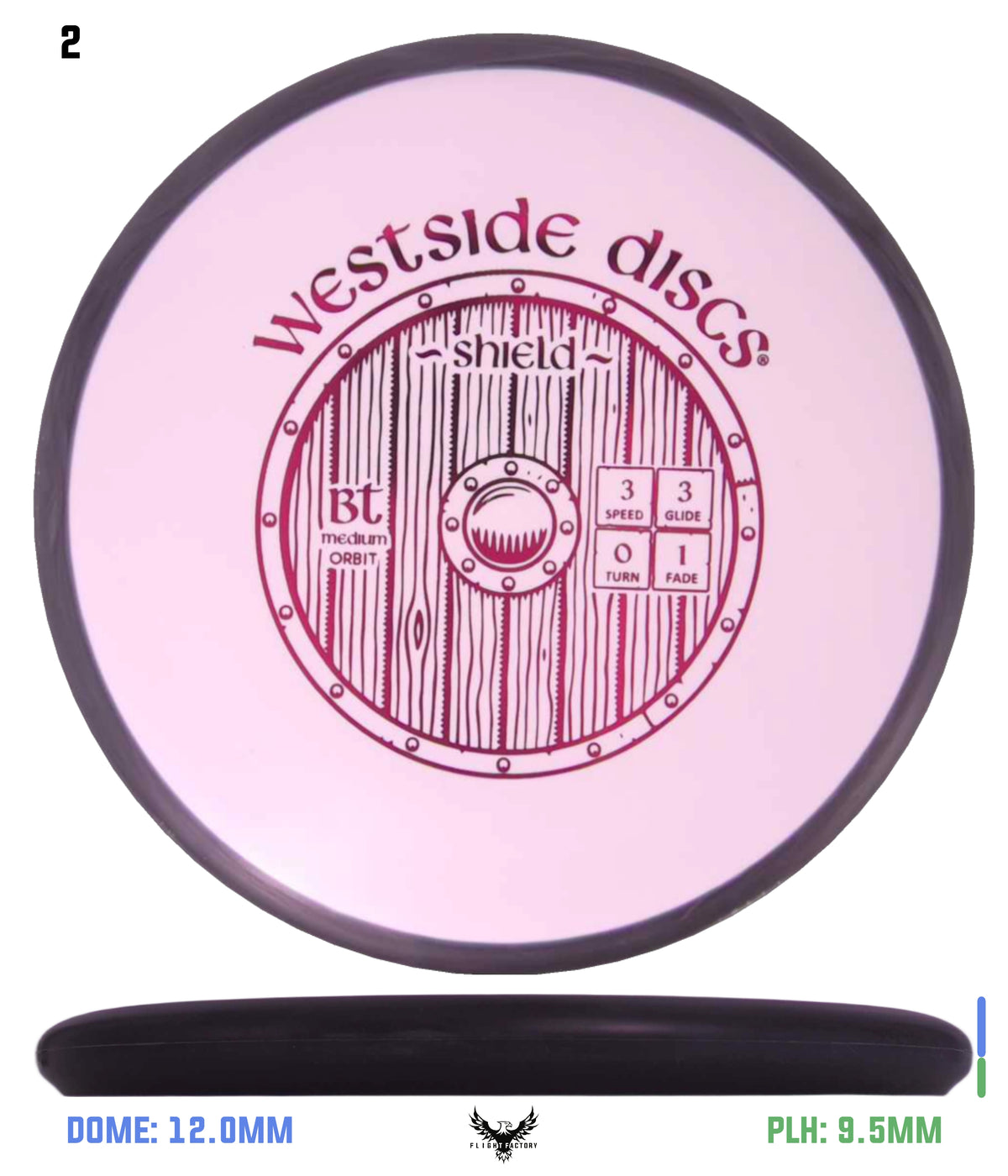 Westside Discs BT Medium Orbit Shield