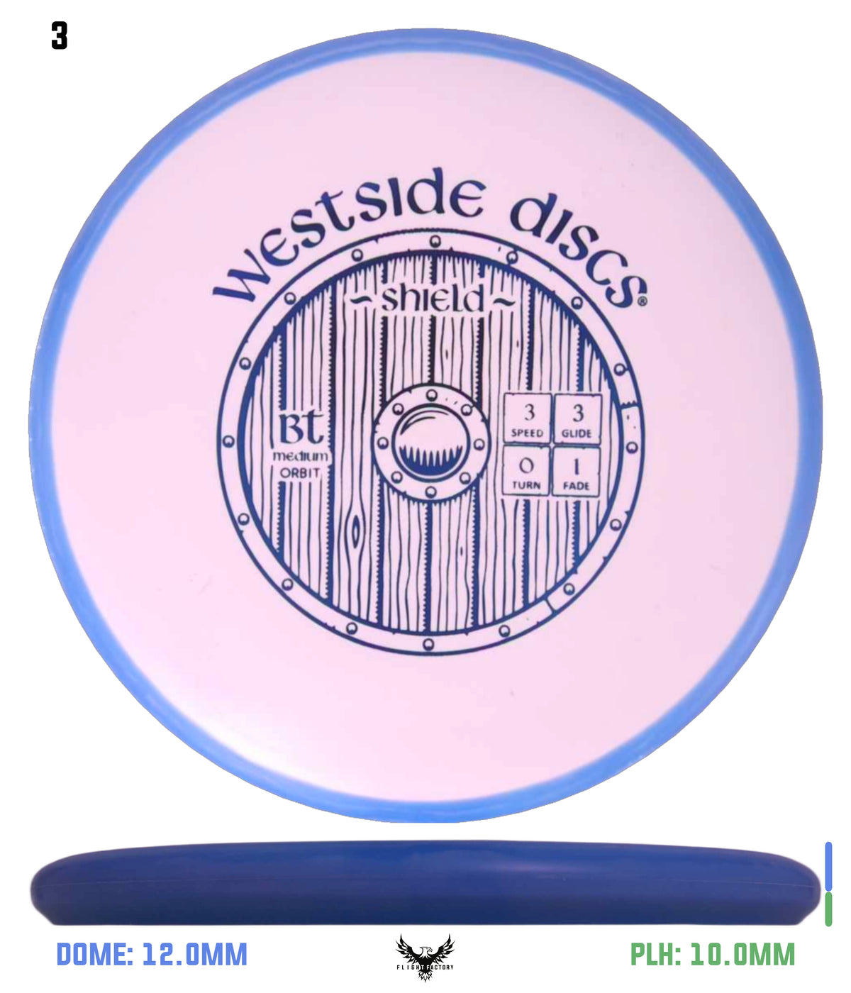 Westside Discs BT Medium Orbit Shield