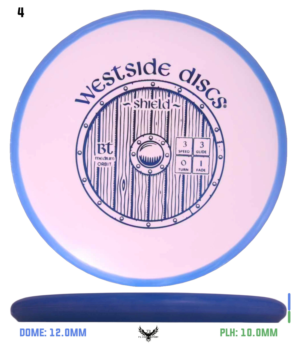 Westside Discs BT Medium Orbit Shield