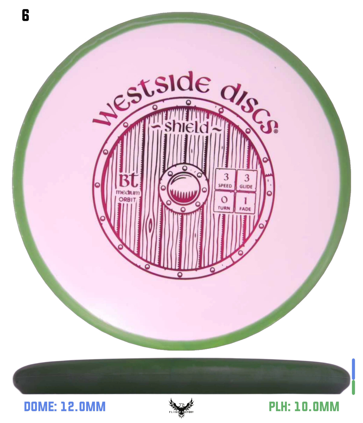 Westside Discs BT Medium Orbit Shield
