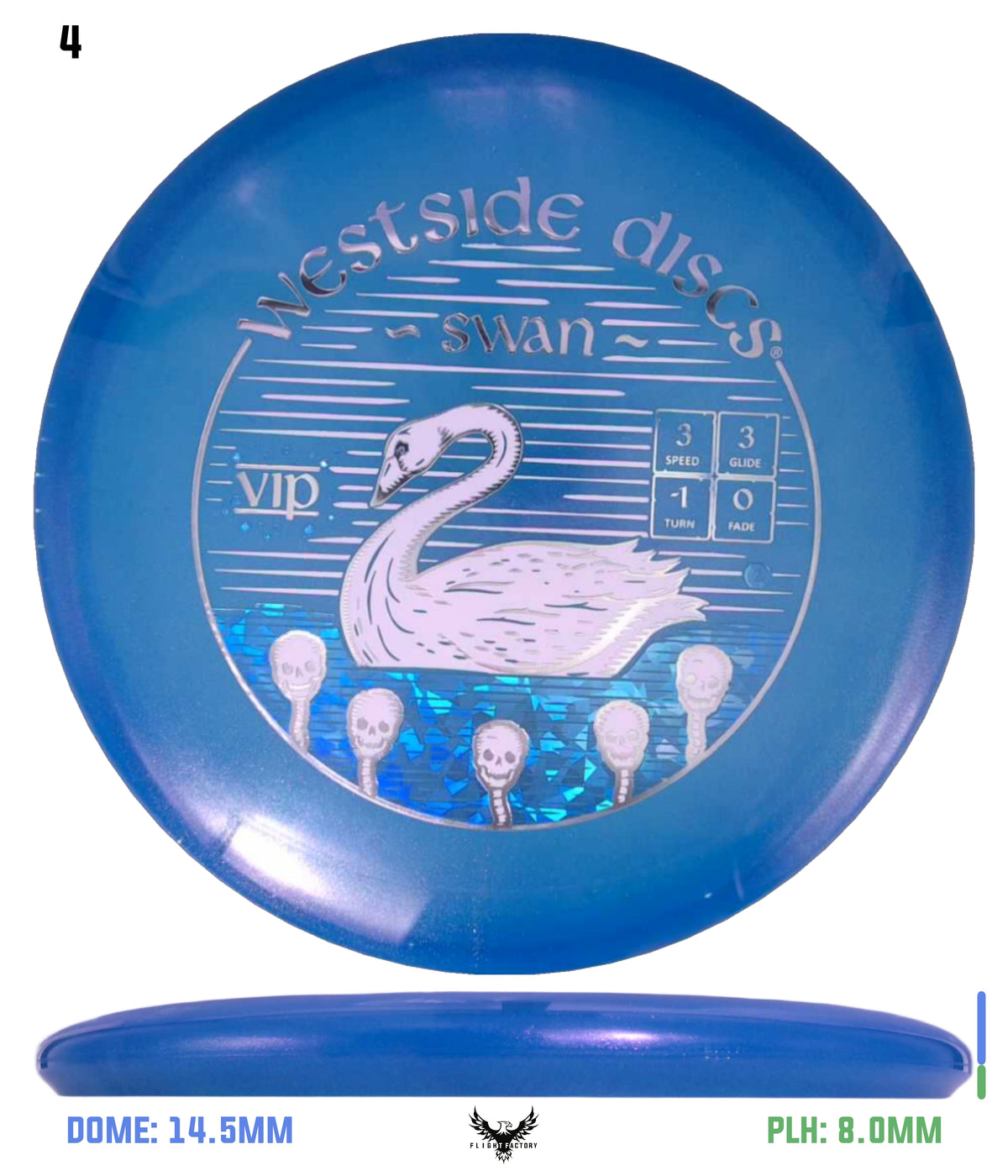 Westside Discs VIP Glimmer Swan 2 - Triple Foil