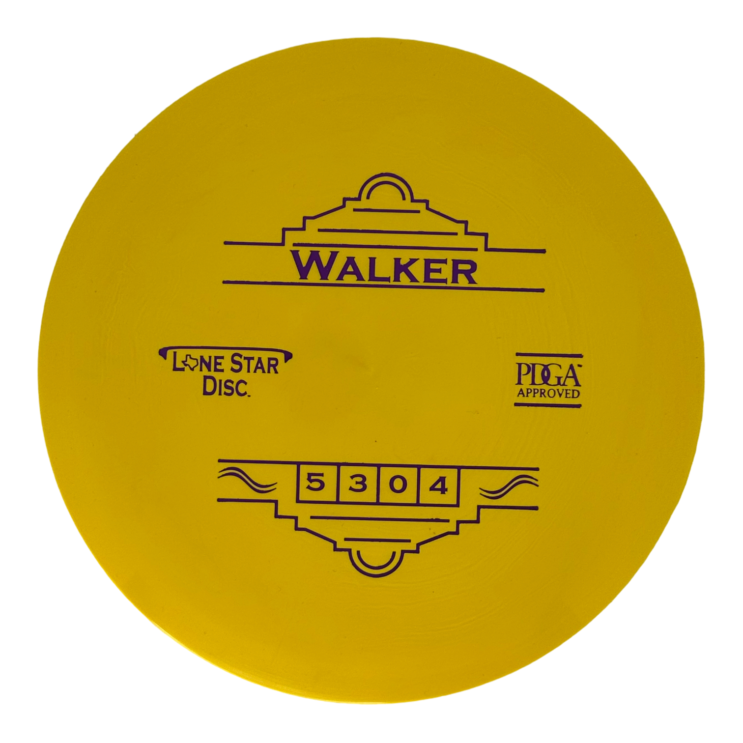 Lone Star Disc Alpha Texas Ranger - Ranger Skull - Flight Factory Discs