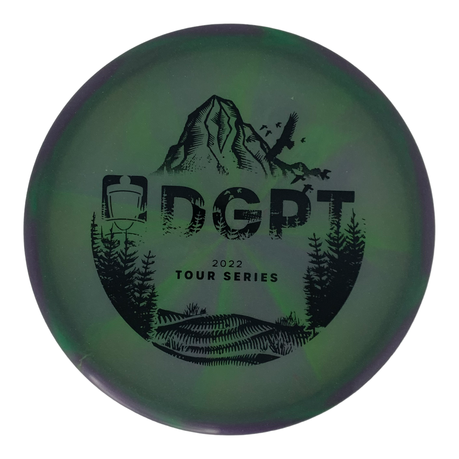Discraft Z Metallic Swirl Zone - 2022 DGPT Tour Series