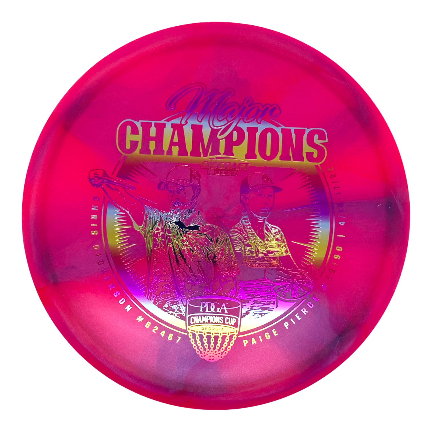 Discraft Special Blend Z Buzzz - Major Champions - Flight
