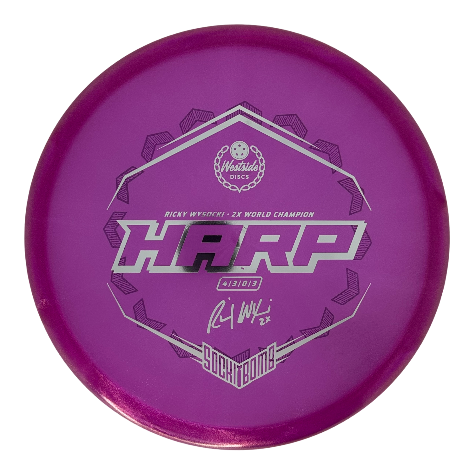 Westside Discs outlet - Harp - Ricky Wysocki Raptor Stamp