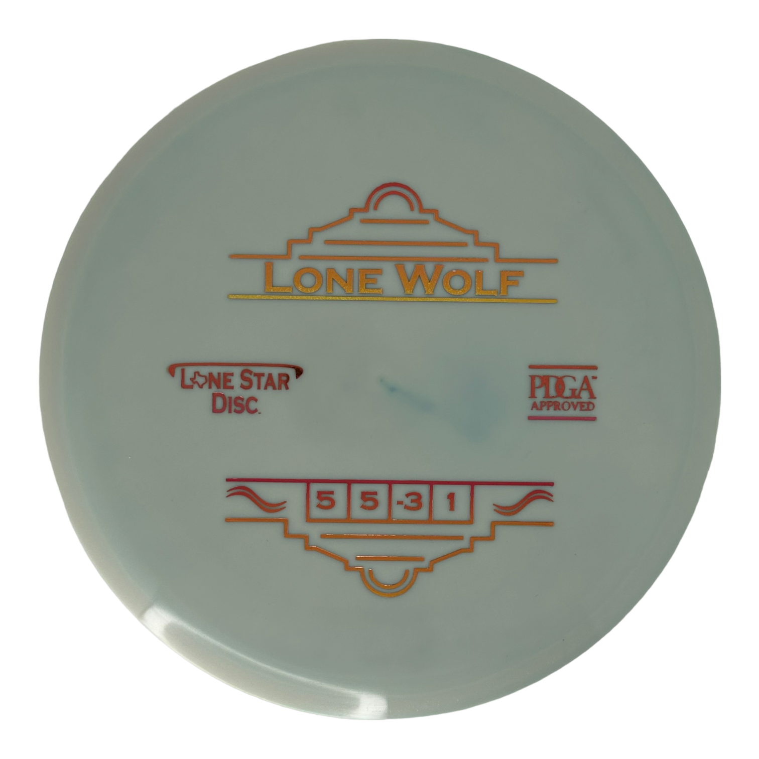 Lone Star Disc Alpha Texas Ranger - Ranger Skull - Flight Factory Discs