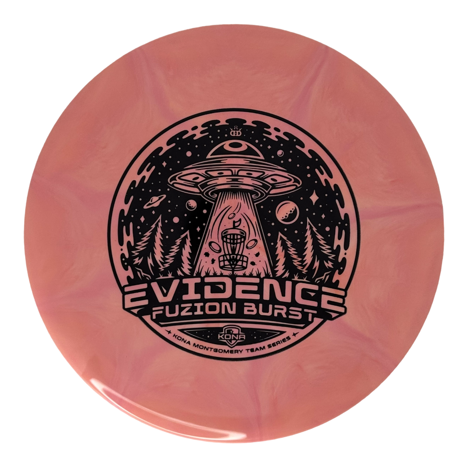 Dynamic Discs Fuzion Burst Evidence - Kona Montgomery TS (2023 