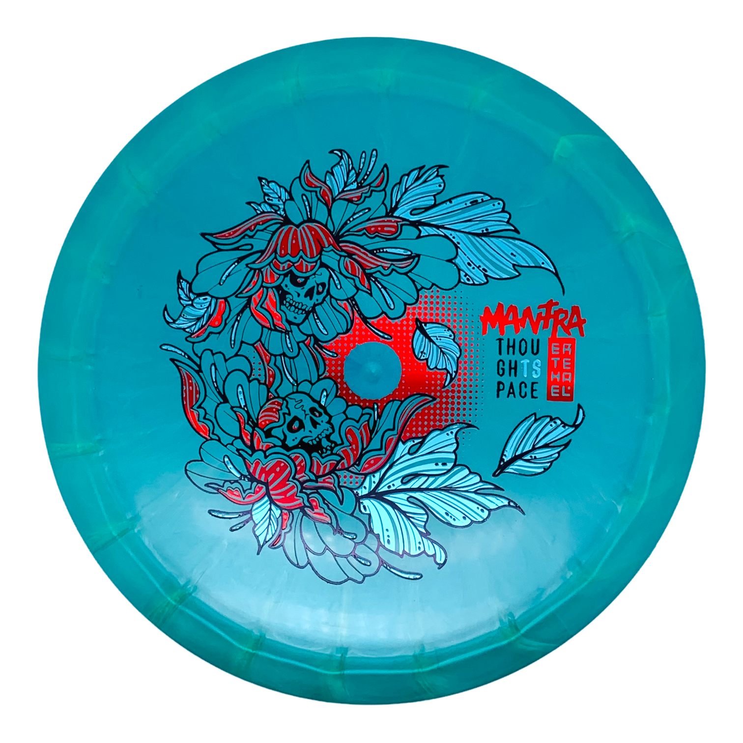 Thought Space Athletics Ethereal Mantra - Skull Flowers - Flight