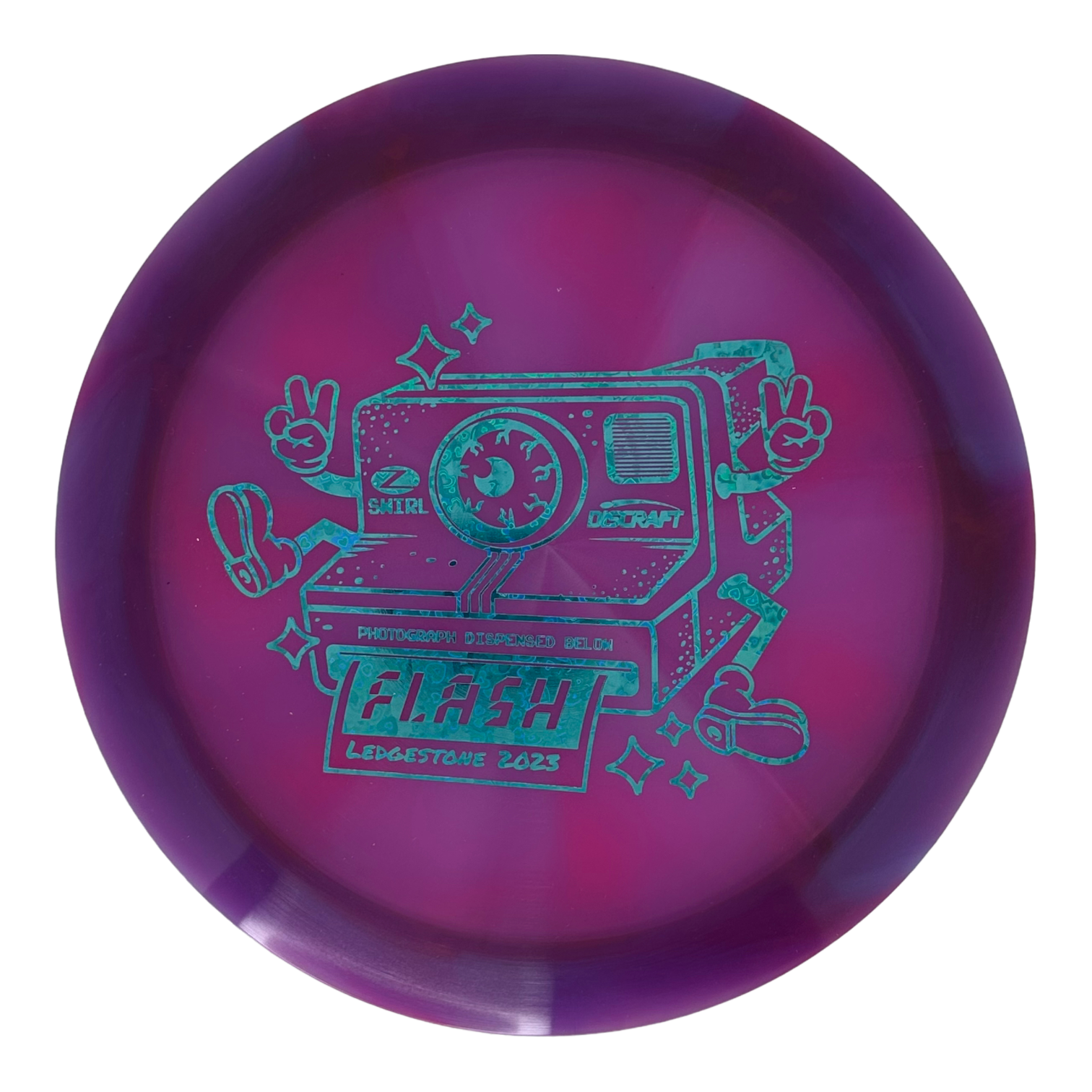 Discraft Z Swirl Flash - Ledgestone 1 (2023) - Flight Factory Discs