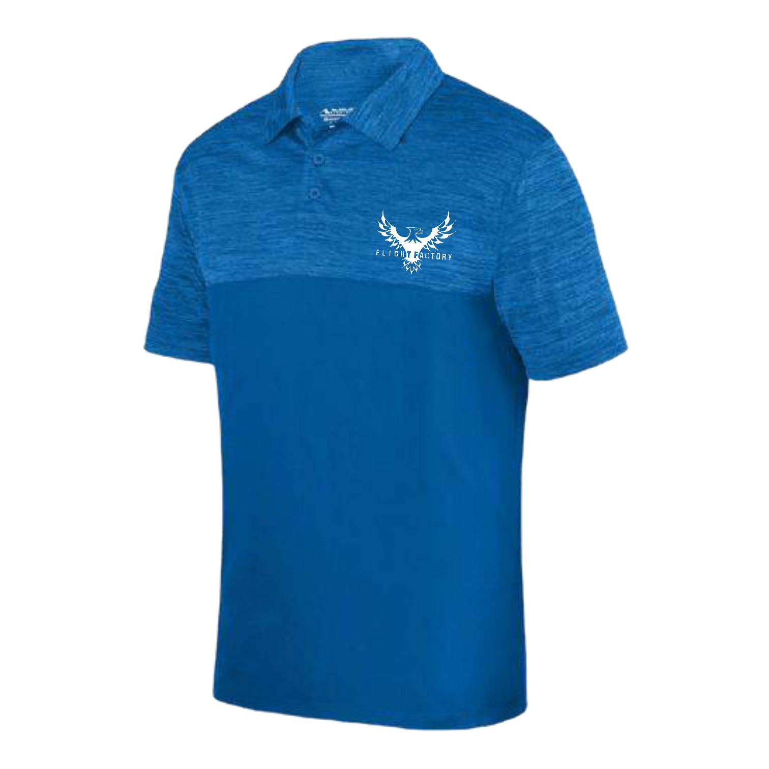 Flight Factory Men's Shadow Tonal Heather Polo