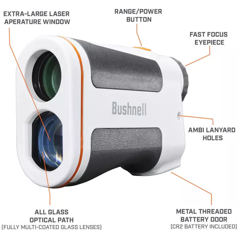 Bushnell Edge Disc Golf Rangefinder - Ledgestone Edition - Flight Bushnell Edge Disc Golf Rangefinder - Ledgestone Edition - Flight
